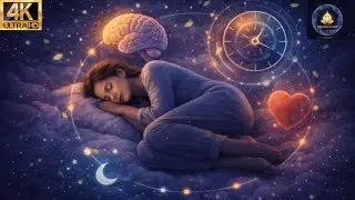 432Hz + 528Hz Deep Sleep Meditation Music 🌙 Buddhist Healing | Nirvana Sleep