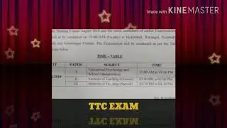 Technical TTC Theory exam date