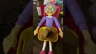 Dont get grandma&rsquo;s yummy ginger cookies🍪 #shorts #sweets #greedygranny #asmr #howto #gingercookies