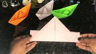 DIY Origami Boat from A4 Paper in 60 Seconds | Easy Paper Boat Tutorial