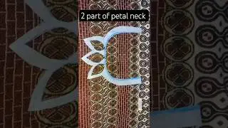 Here is the viral petal neck cutting 🤯😱 #love #new #viral #viralvideo#neckdesign #fashion