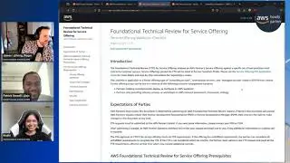 Howdy Partner - Cloud Fundamentals and the AWS Foundational Technical Review (FTR)