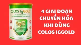 4 Giai đoạn chuyển H&oacute;a của Colos IgGold đến từ New Zealand