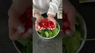 Pistachio Strawberry Feta Salad
