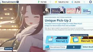 New year Fukka pulls (Blue Archive)