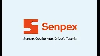 Как использовать приложение Senpex Courier &mdash; обучающее видео для водителей