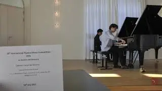 Gabriel Fran&ccedil;a, 18th International Padova Music Competition 2021, for Soloists and Orchestra Round 2