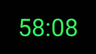 1 Hour Timer With Alarm   Workout Clock   Classroom Timer