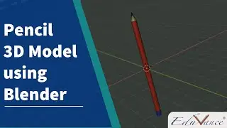 Creating 3D model of a Pencil using Blender