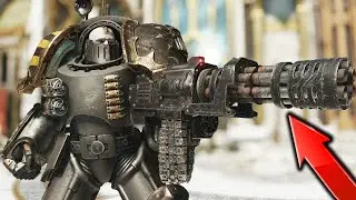 THIS IS INSANE! Chaos Terminator Gatling Cannon Gameplay - Space Marine 2 (Chaos Operations Mod)