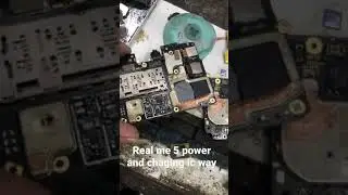 Real me 5 power ic way and charging ic