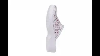 Saboti medicinali din piele naturală PRIMA &ndash; Talpă moale, model cu stetoscop | Vizualizare 360&deg;