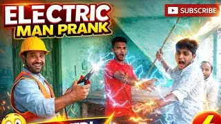 how to make a electric man//इलेक्ट्रिक मैन कैसे बने#electricman
