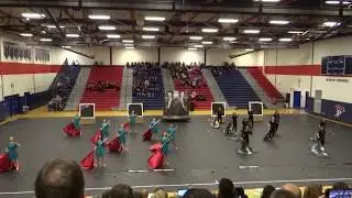 BWHS Falconaires Winterguard - Atlantic Indoor Association at Patriot High School