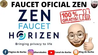 🛑 FAUCET OFICIAL PAGANDO A MOEDA ZENCASH GR&Aacute;TIS 2020 RENDA EXTRA❗🇧🇷