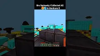 Friends i collect all stone in hardcore #minecraft #trending #gameplay #shorts