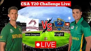 🔴 Live: Knights vs North West Dragons Live | CSA T20 Challenge  27th Match |  #livescore #livematch