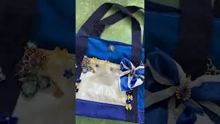 An opulent bag inspired by an opulent actress! #genshin #genshinimpact #sewing #diy #customfashion