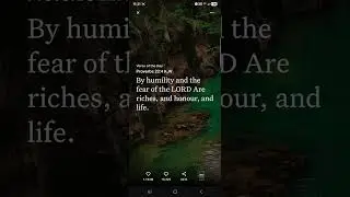 Proverbs 22:4 kjv