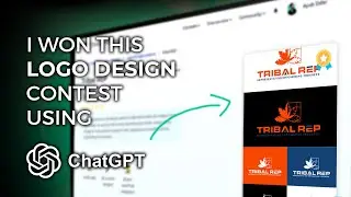 How I Won a Logo Design Contest with ChatGPT | Full Logo Design Tutorial Tribal Rep