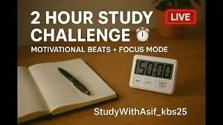 Study with Asif | Study Motivation Songs | Best Powerful Motivational Songs | Nonstop Focus Study