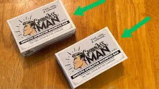Solid #Shampoo Bar Rich Lather 3 in 1: Hair, Beard & #BodyWash - Plastic Free & Eco-Friendly