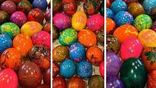 🌈 EASTER EGGS COLORING IDEAS - JUST HAVING FUN EXPERIMENTING WITH FOOD COLORING AND PRODUCE