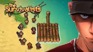 The Survivalists - Raft and sail - New Islands... Iron Islands! Part 3 | Let's Play The Survivalists