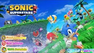 How to play Sonic Superstars with Best Settings, 100% Save Data and more.. on Android 🌠🎁💖✨