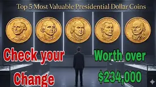 Do You Have These 5 Presidential Dollar Coins? One Could Be Worth Over $234,000 Million's Dollar?