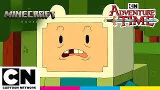 Finn's Adventures in Minecraft ⛏️ Adventure Time | Cartoon Network UK