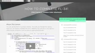 FL 341C Form Instructions California Divorce Tutor