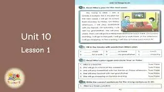 Grade 4 | English Unit 10 | Lesson 1 | Things To Do