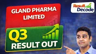 Gland Pharma Q3 Results Out | Quarterly Earnings Explained ✅