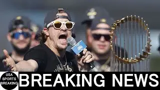 Kik&eacute; Hern&aacute;ndez Trolls Drake During World Series Celebration At Dodger Stadium