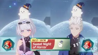 Little ghost hair accessory preview Sweet Night of Horror Tower of Fantasy 3.2 Event Calendar