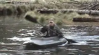 Stability and Paddling the Marsh Rat Duck Boat