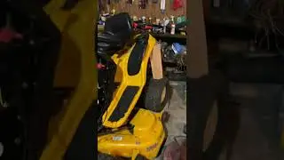 Cub Cadet LT1050 fuel tank Removed