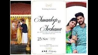 AMARDEEP & ARCHANA ||WEDDING CEREMONY ||Presents By || A  N  P  Photography || 9618414969