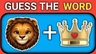 Guess the Word by Emojis Game | Emojis Game | Quiz Khan