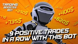 Trading bot | 9 PLUSES IN A ROW!!! TRADE LIKE A PRO! | Trading for beginners