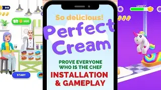 🕹📱Perfect Cream | Installation & Gameplay Walkthrough | Such a delicious game! 🧁😋 by Playgendary Ltd