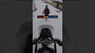 First Ever Snow Ride To Pin Valley | Spiti | Himachal Pradesh #spiti #travel #india #royalenfield