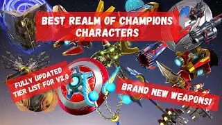 BEST Champions To Play In MROC! | FULLY UPDATED v2.0 2021 | Realm Of Champions Tier List!