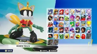 Robin Tails and Bat Sonic Outfit Mod | Sonic Racing Crossworlds