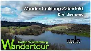 Drei Seenweg Zaberfeld im Land der 1000 H&uuml;gel. Im Naturpark Stromberg-Heuchelberg im Kraichgau.