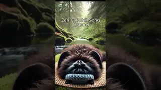 🐾 Zen Cat Sleeping Meditation | Relaxing Music for Calm, Sleep & Mindfulness 🌿😴