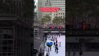 The 2022 Rockefeller Center Christmas Tree has arrived in NYC! #shorts
