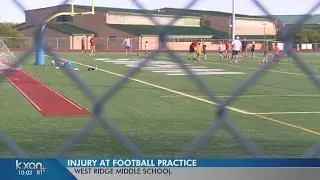 Still little reporting for sports injuries as football player is hurt