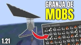 Granja de Mobs Automatica (F&aacute;cil y AFK) - Minecraft Java 1.21